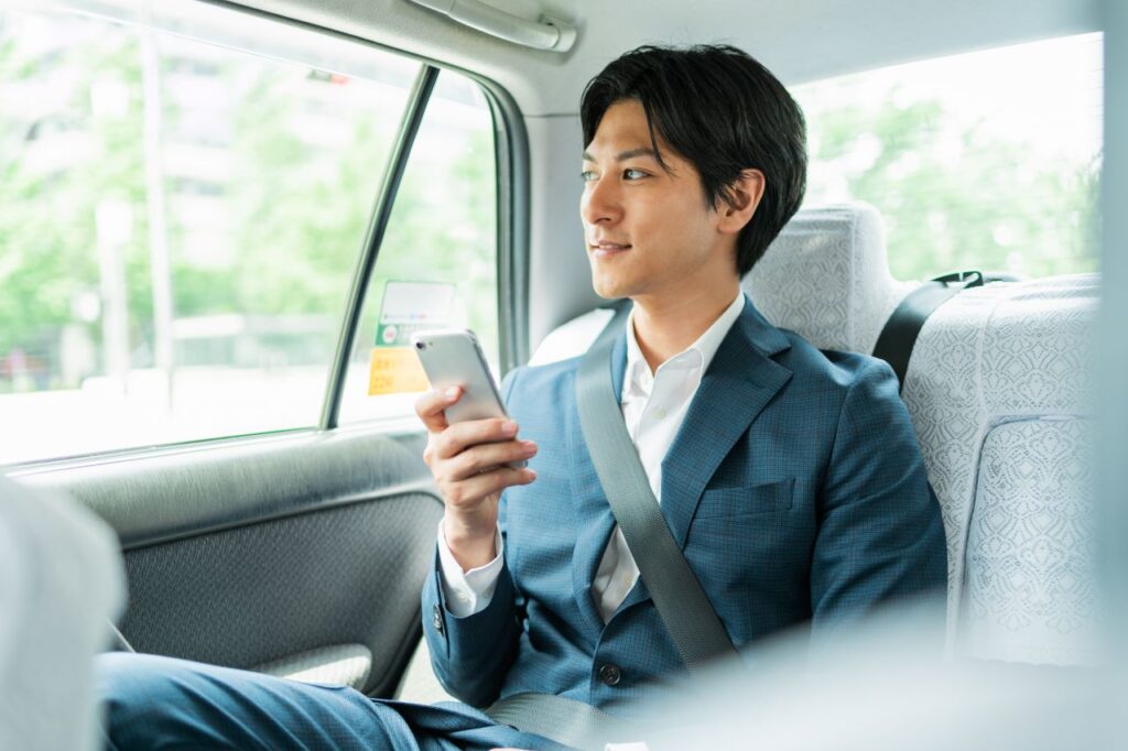 長距離のお客さん